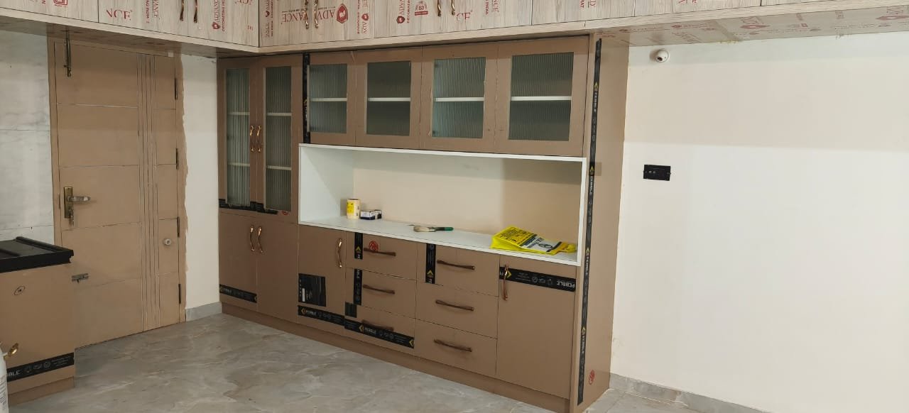 False ceiling and wardrobe interior project