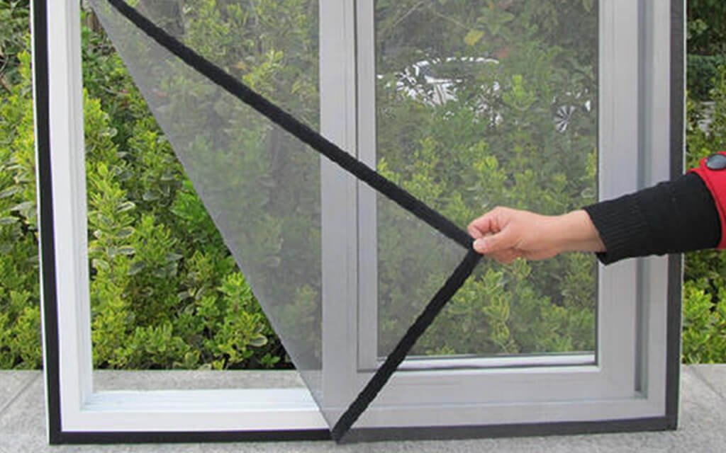 Mosquito net door and window works